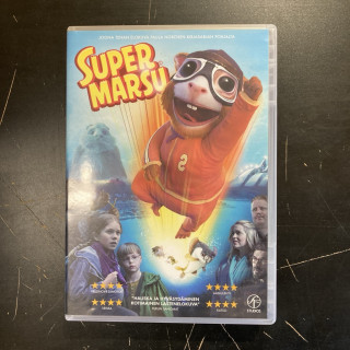 Supermarsu DVD (VG+/M-) -lastenelokuva-